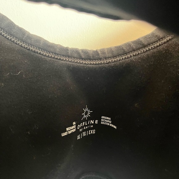 NWT Aerie Off/INE Activerwear Cropped bra - Picture 7 of 7